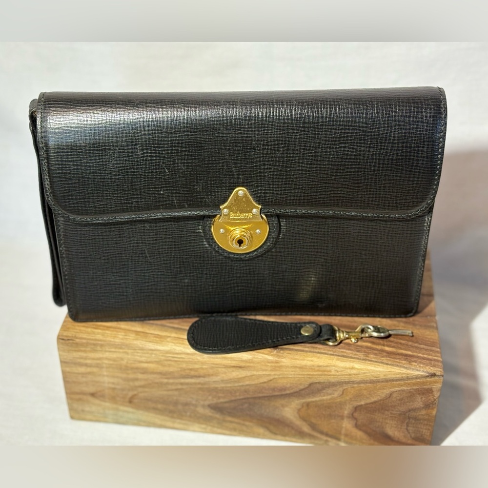 Vintage Burberry Clutch